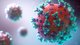 a color image red blue purple of the covid 19 virus [Image by creator Fabian from Adobe Stock]